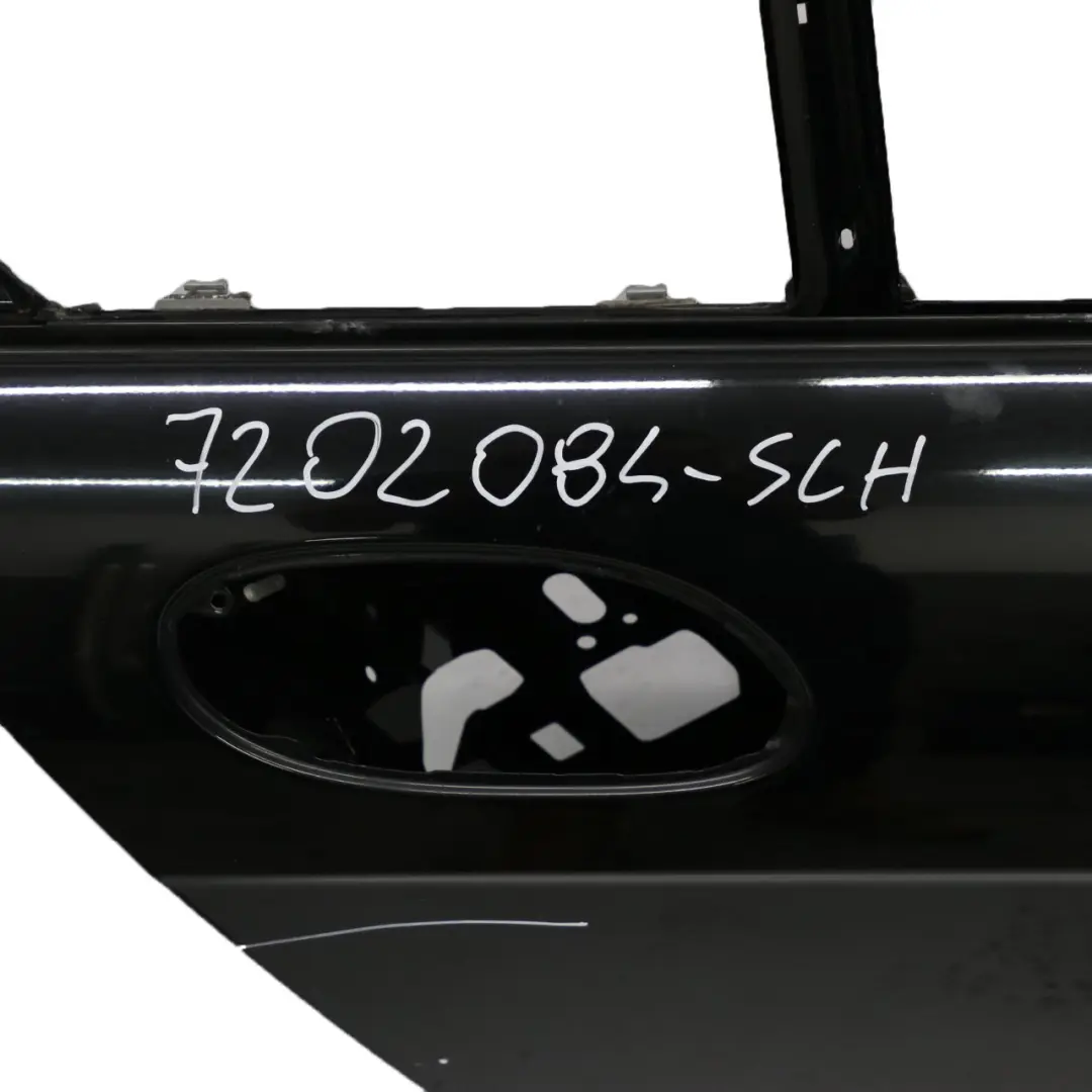 Tür Hinten Rechts Schwarz 2 - 668 für BMW E65 mit Teilenummer 7202084 BMW E65 Tür Hinten Rechts Schwarz 2 - 668 - SKU 7202084-SCH - Teilenummer 7202084