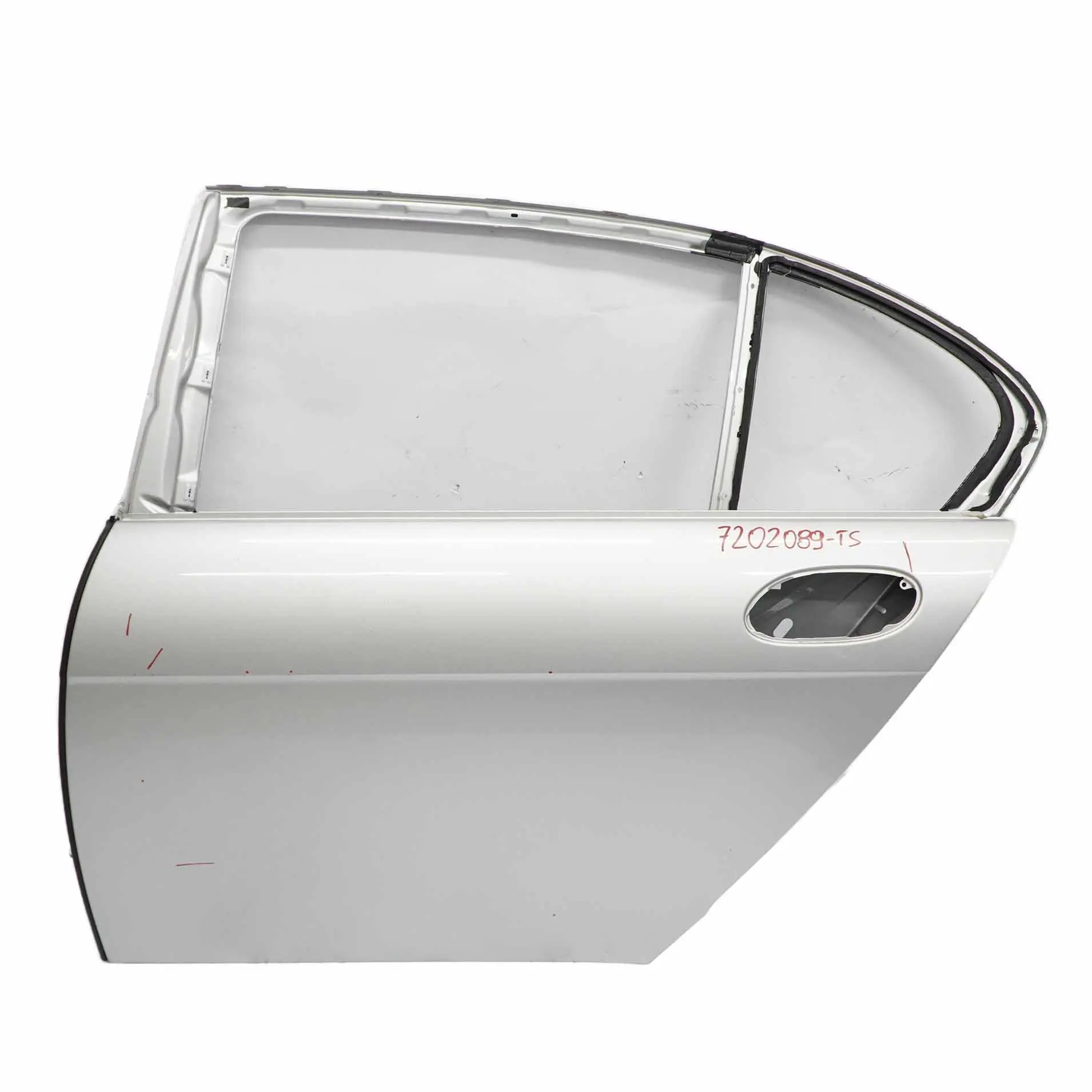 BMW E66 Puerta Larga Trasera Izquierda Titansilber Titan Silver Metallic - 354