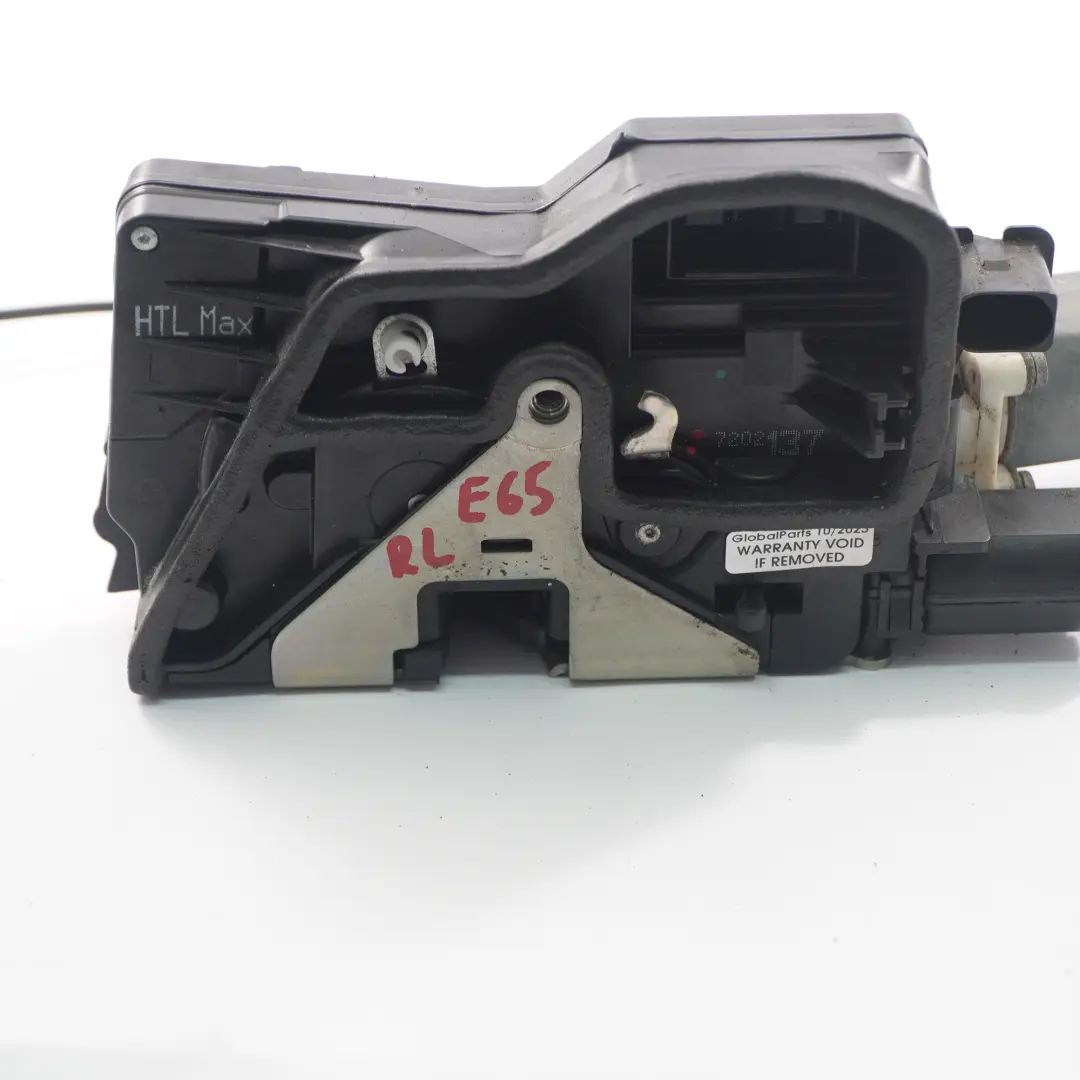 Serrure porte arrière gauche Accès au confort Fermeture en douceur pour BMW E65 E66 à propos du numéro de pièce 7202137 BMW E65 E66 Serrure porte arrière gauche Accès au confort Fermeture en douceur - SKU 7202137 - Numéro de pièce 7202137