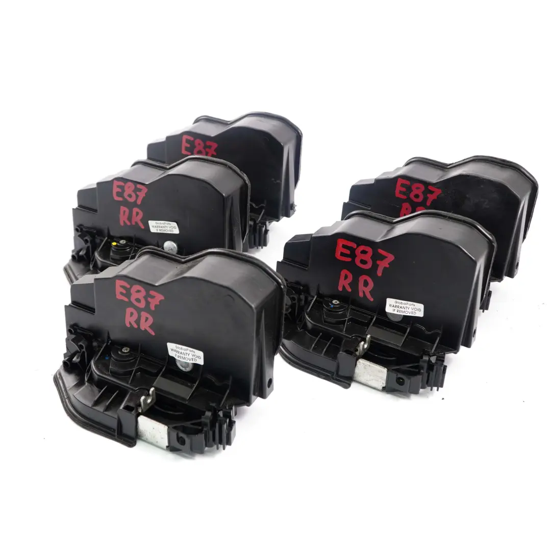 BMW E60 E65 E87 F10 F30 5x Türschloss Systemschloss Hinten Rechts Set - SKU 7202148-1 - Teilenummer 7202148