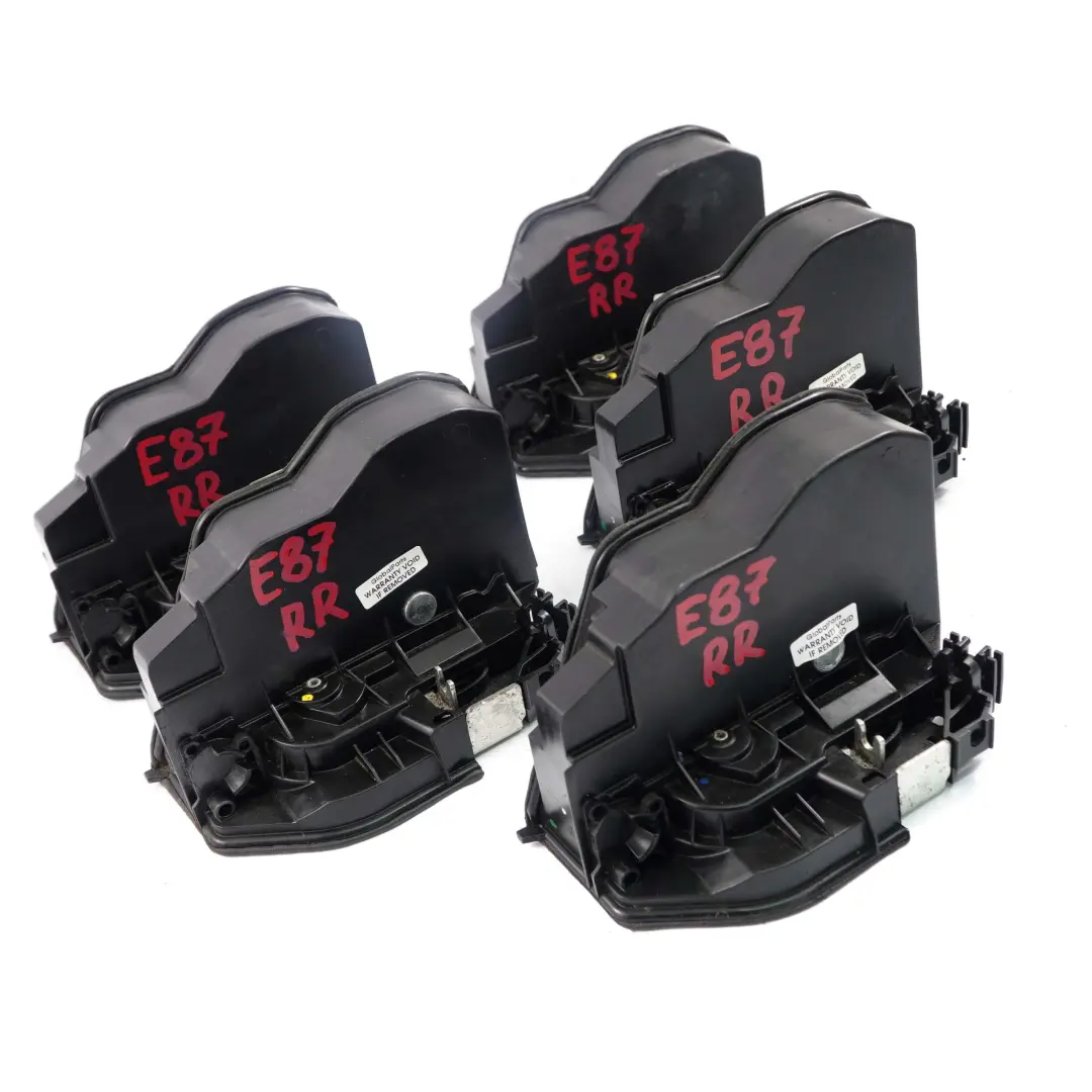 BMW E60 E87 F10 F30 5x System Latch Rear Right O/S Door Lock Catch Set - SKU 7202148-1 - Part number 7202148