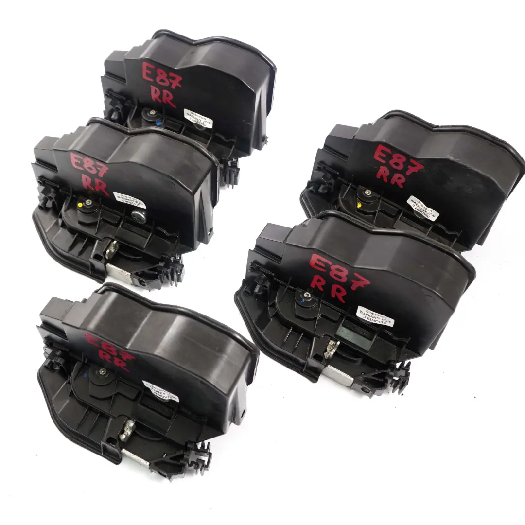 BMW E60 E65 E87 F10 F30 5x Türschloss Systemschloss Hinten Rechts Set - SKU 7202148-1 - Teilenummer 7202148