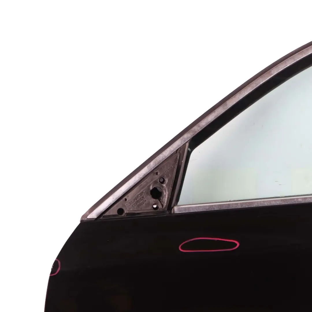 BMW E60 E61 Door Front Left N/S Black Sapphire Metallic - 475 - SKU 7202339-BS - Part number 7202339