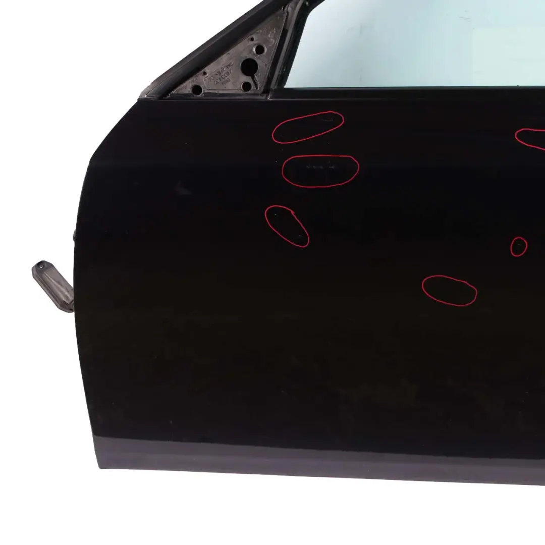 BMW E60 Door Front Left N/S E61 Carbonschwarz Carbon Black - 416 - SKU 7202339-CAR1 - Part number 7202339