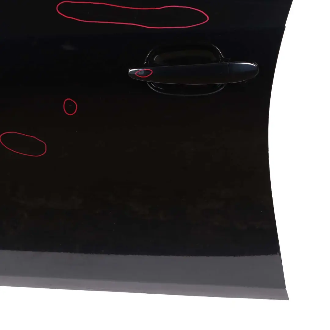 BMW E60 Door Front Left N/S E61 Carbonschwarz Carbon Black - 416 - SKU 7202339-CAR1 - Part number 7202339