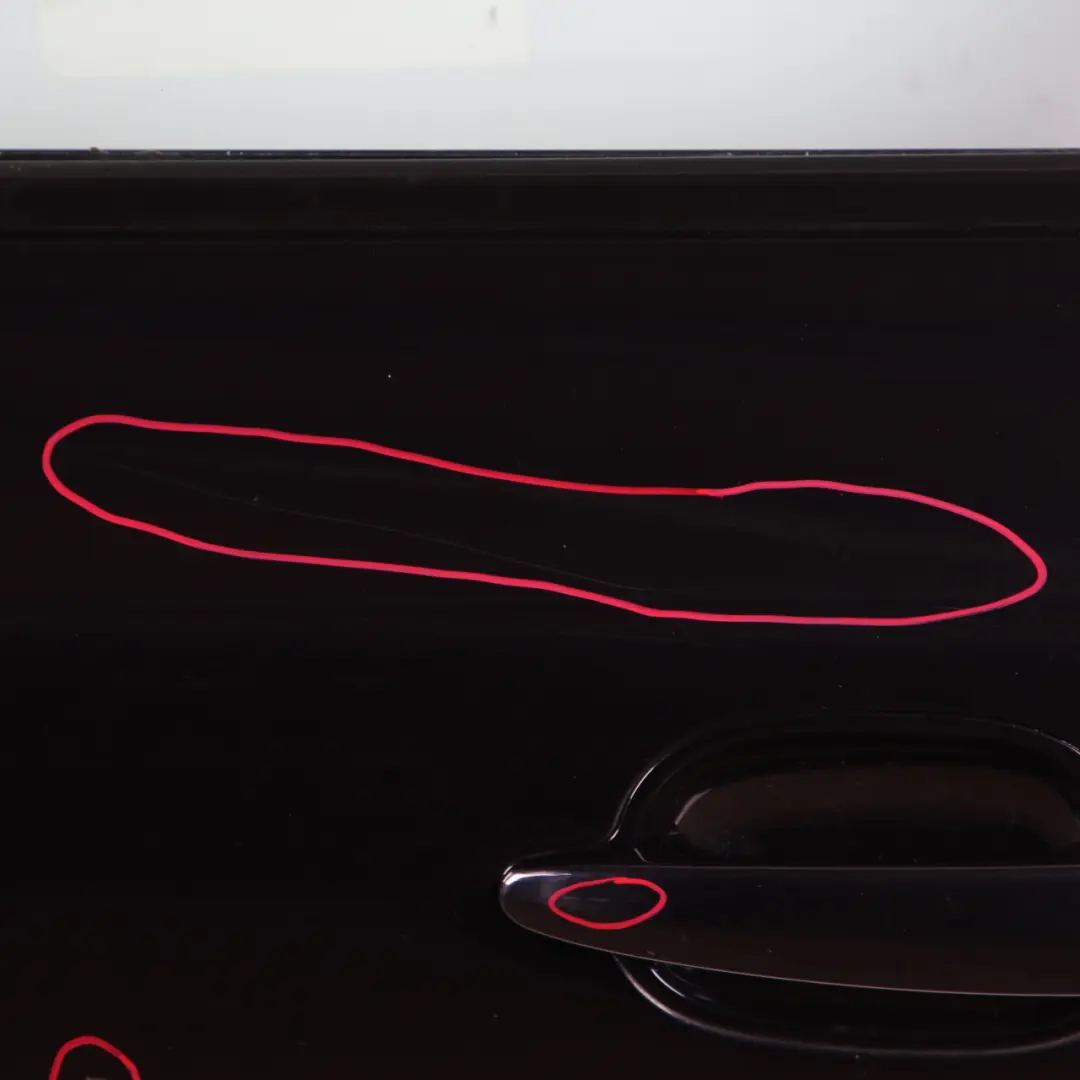 BMW E60 Door Front Left N/S E61 Carbonschwarz Carbon Black - 416 - SKU 7202339-CAR1 - Part number 7202339