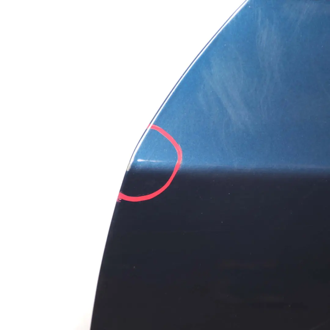 BMW 5 E60 E61 Door Front Left N/S Tiefseeblau Deep Sea Blue Metallic - A76 - SKU 7202339-DSB2 - Part number 7202339