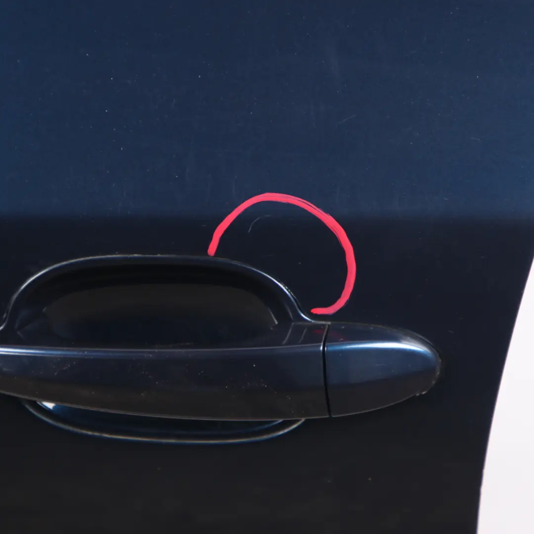 BMW 5 E60 E61 Door Front Left N/S Tiefseeblau Deep Sea Blue Metallic - A76 - SKU 7202339-DSB2 - Part number 7202339