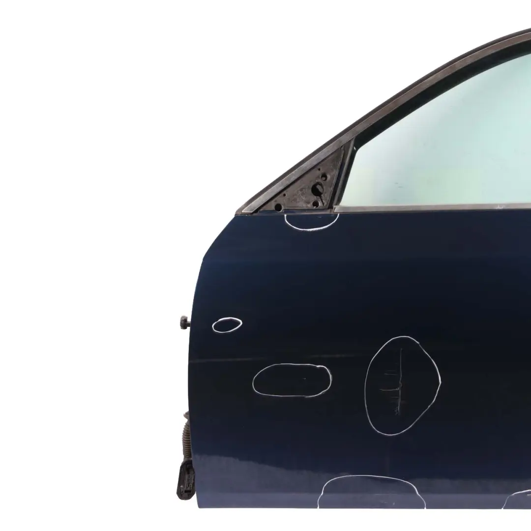 Door Front Left N/S BMW E60 E61 Mysticblau Mystic Blue Metallic - A07 to with Part number 7202339 Door Front Left N/S BMW E60 E61 Mysticblau Mystic Blue Metallic - A07 - SKU 7202339-MYS1 - Part number 7202339