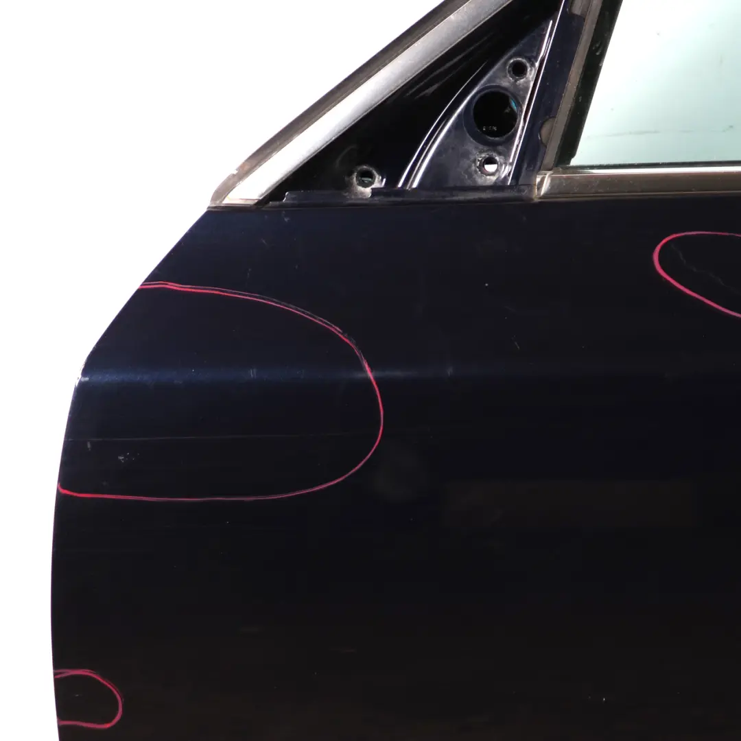 Door Front Left N/S Orientblau Orient Blue Metallic - 317 to BMW E60 E61 with Part number 7202339 BMW E60 E61 Door Front Left N/S Orientblau Orient Blue Metallic - 317 - SKU 7202339-OB - Part number 7202339