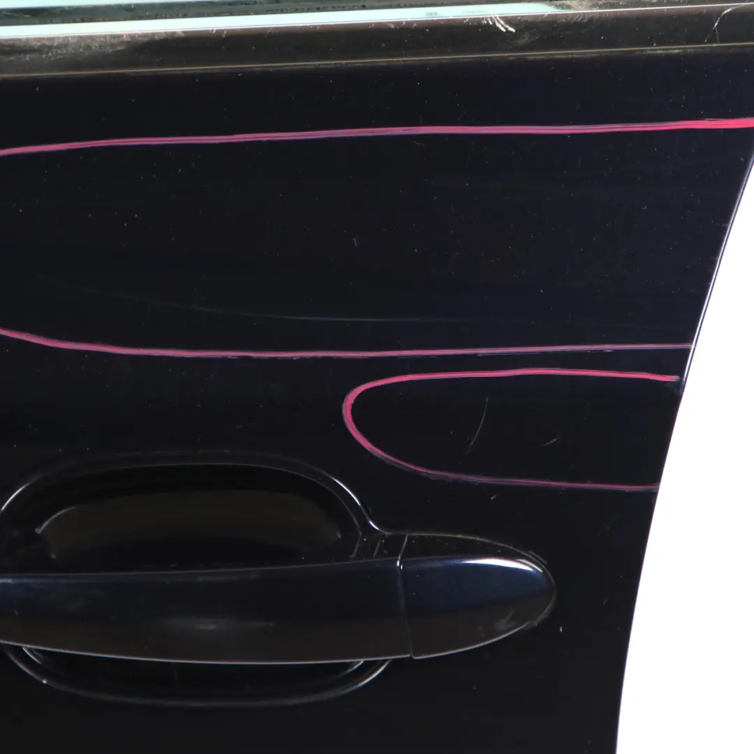 BMW E60 E61 Door Front Left N/S Orientblau Orient Blue Metallic - 317 - SKU 7202339-OB - Part number 7202339