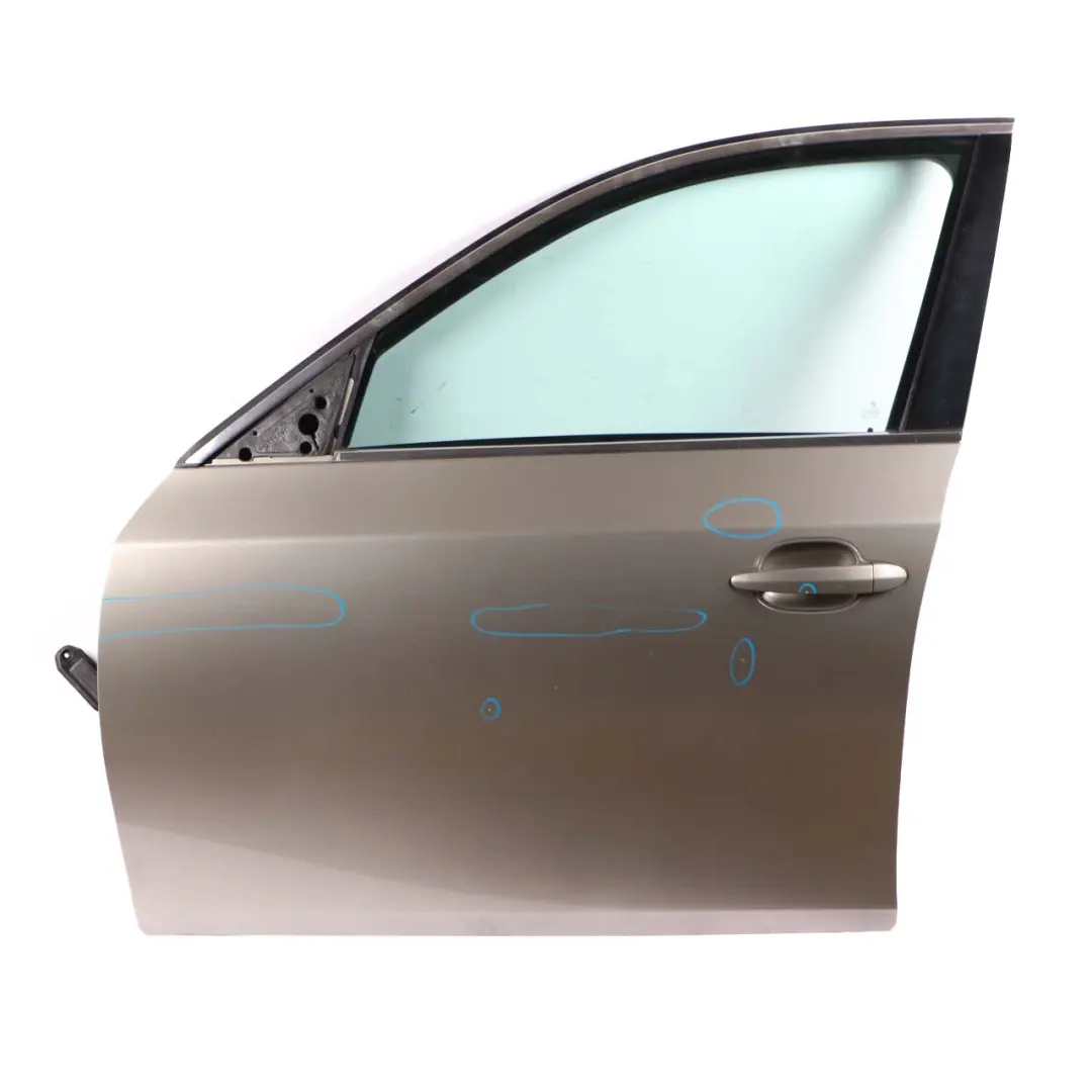 Door Front Left N/S Platinbronze Platinum Bronze - A53 to BMW 5 Series E60 E61 with Part number 7202339 BMW 5 Series E60 E61 Door Front Left N/S Platinbronze Platinum Bronze - A53 - SKU 7202339-PB - Part number 7202339