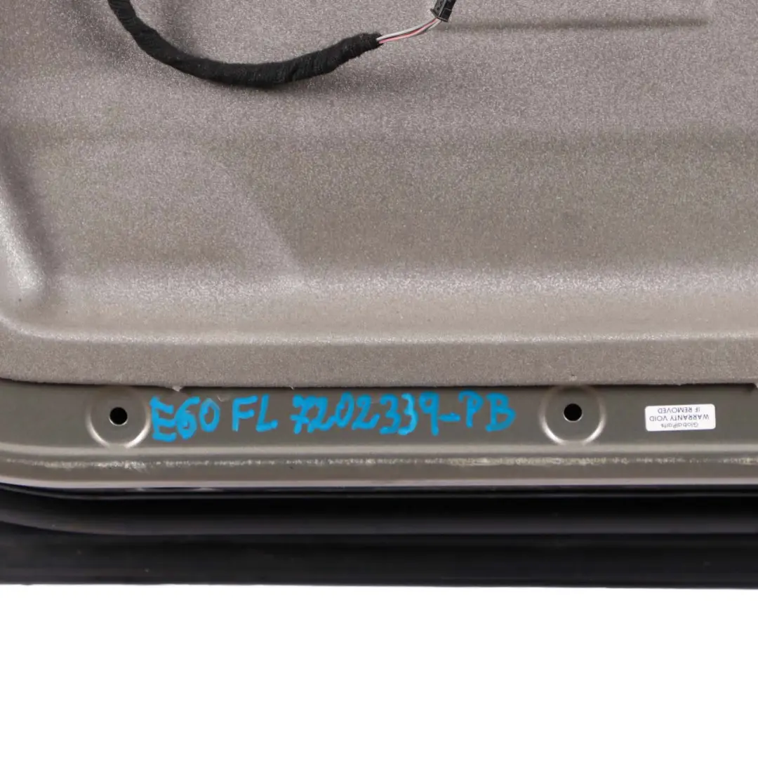 Door Front Left N/S Platinbronze Platinum Bronze - A53 to BMW 5 Series E60 E61 with Part number 7202339 BMW 5 Series E60 E61 Door Front Left N/S Platinbronze Platinum Bronze - A53 - SKU 7202339-PB - Part number 7202339