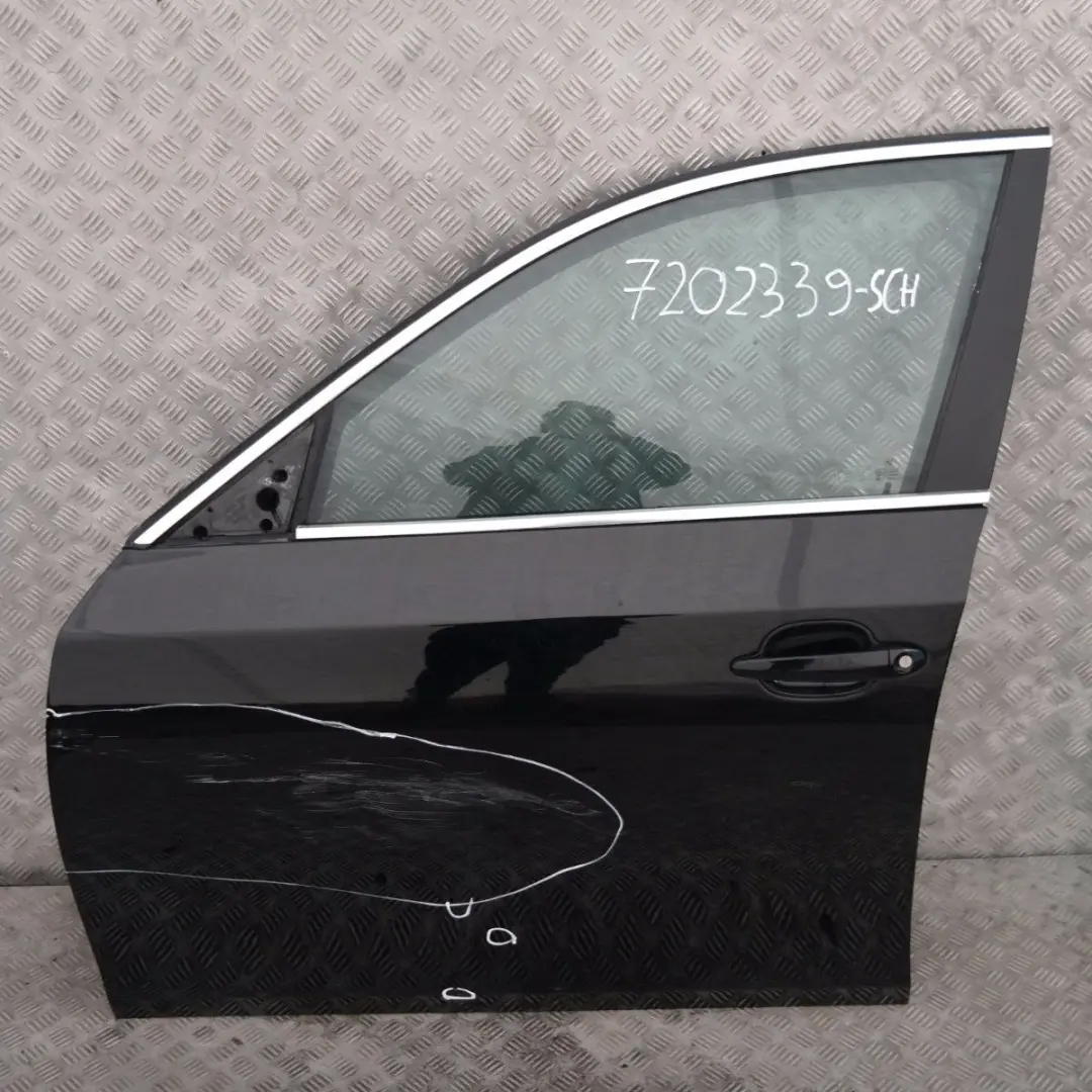 Cote Conducteur Porte avant Gauche Noir 2 pour BMW E60 E61 LCI à propos du numéro de pièce 7202339-SCH BMW E60 E61 LCI Cote Conducteur Porte avant Gauche Noir 2 - SKU 7202339-SCH - Numéro de pièce 7202339-SCH