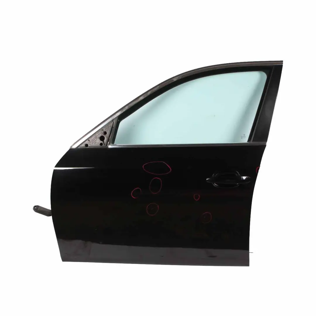 Door Front Left N/S BMW E60 E61 Schwarz 2 Black - 668 to with Part number 7202339 Door Front Left N/S BMW E60 E61 Schwarz 2 Black - 668 - SKU 7202339-SCH1 - Part number 7202339