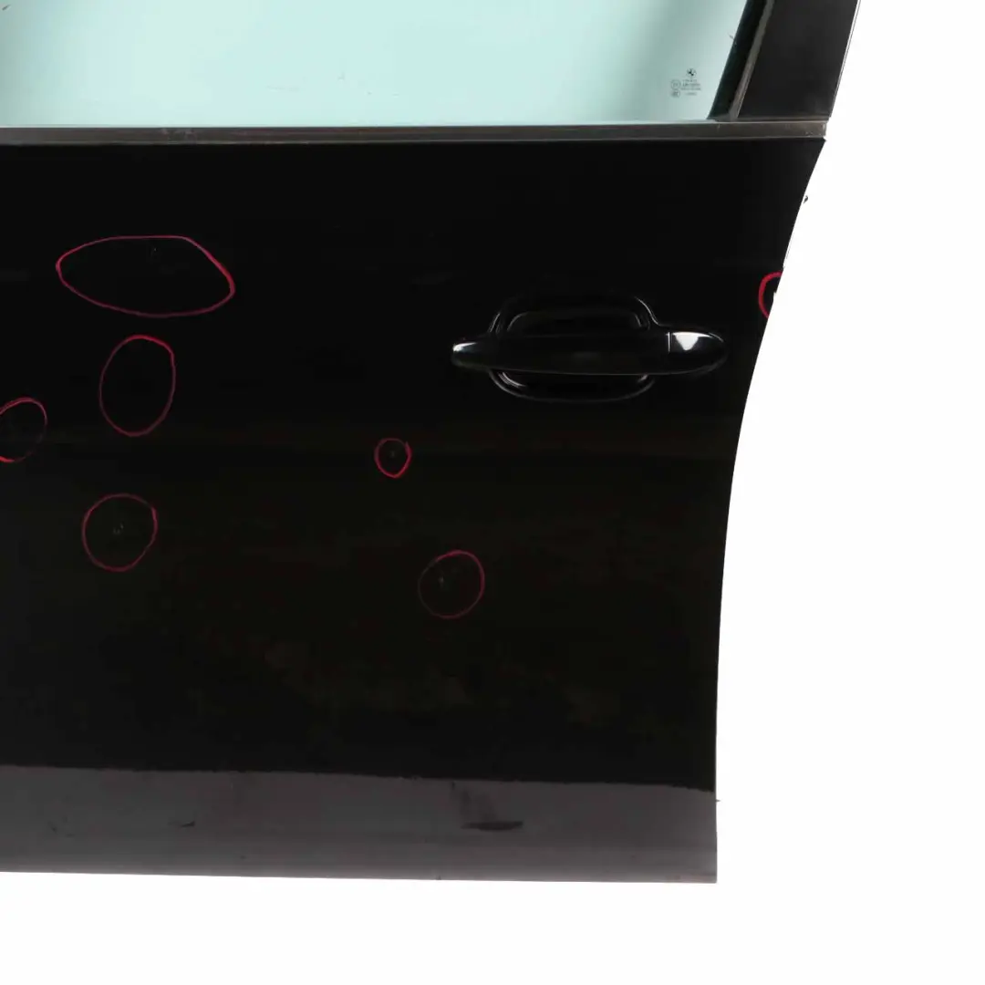 Door Front Left N/S BMW E60 E61 Schwarz 2 Black - 668 to with Part number 7202339 Door Front Left N/S BMW E60 E61 Schwarz 2 Black - 668 - SKU 7202339-SCH1 - Part number 7202339