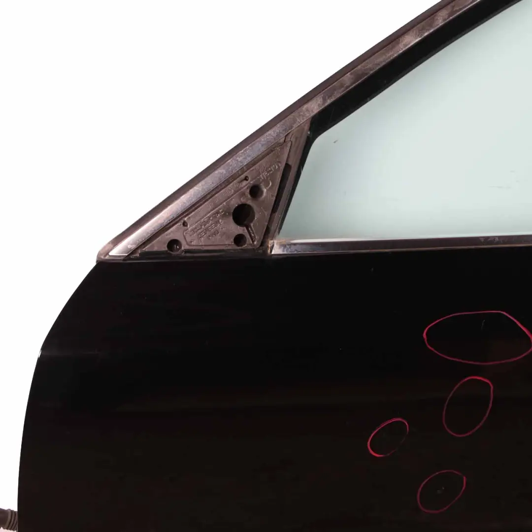Door Front Left N/S BMW E60 E61 Schwarz 2 Black - 668 to with Part number 7202339 Door Front Left N/S BMW E60 E61 Schwarz 2 Black - 668 - SKU 7202339-SCH1 - Part number 7202339