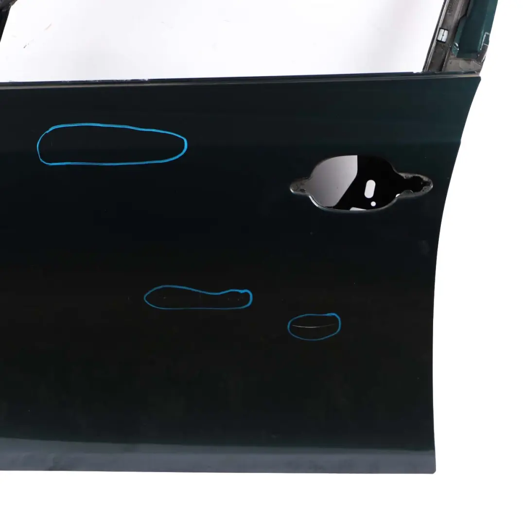 Door Front Left N/S Tiefgruen Deep Green Metallic - A43 to BMW 5 E60 E61 with Part number 7202339 BMW 5 E60 E61 Door Front Left N/S Tiefgruen Deep Green Metallic - A43 - SKU 7202339-TG - Part number 7202339