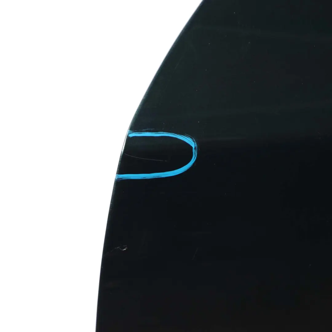 BMW 5 E60 E61 Door Front Left N/S Tiefgruen Deep Green Metallic - A43 - SKU 7202339-TG - Part number 7202339