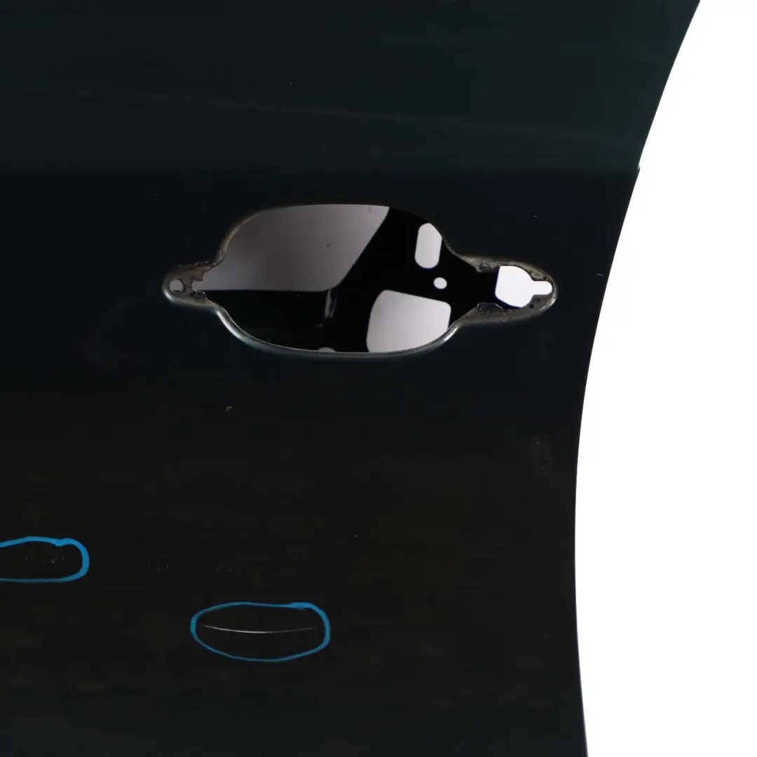 Door Front Left N/S Tiefgruen Deep Green Metallic - A43 to BMW 5 E60 E61 with Part number 7202339 BMW 5 E60 E61 Door Front Left N/S Tiefgruen Deep Green Metallic - A43 - SKU 7202339-TG - Part number 7202339