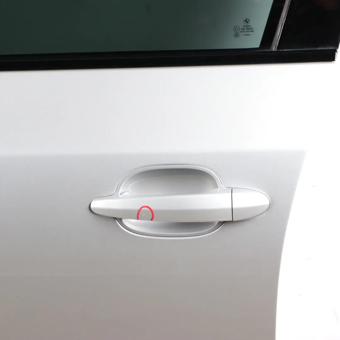 BMW 5 Series E60 E61 Door Front Left N/S Titansilber Silver Metallic - 354 - SKU 7202339-TS5 - Part number 7202339