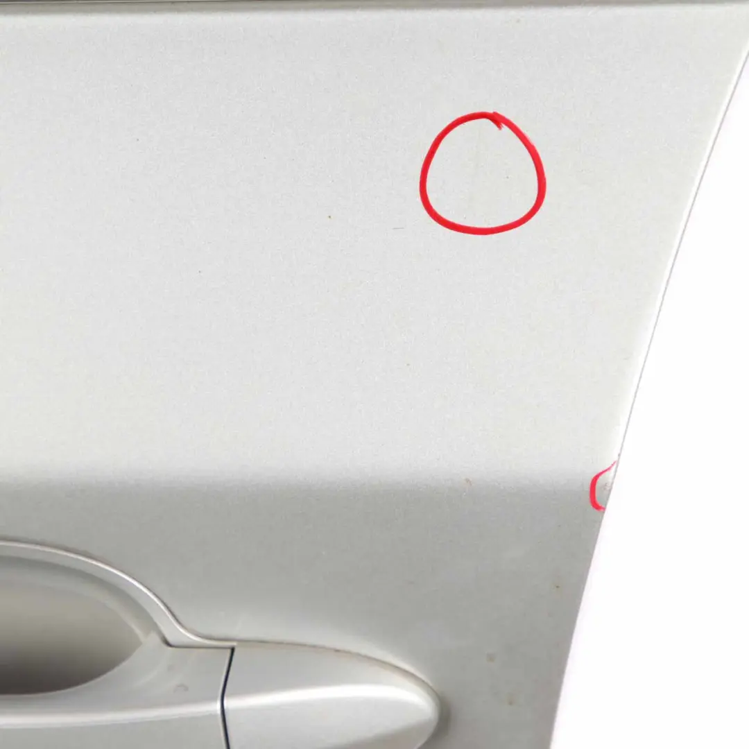 Door Front Left N/S Titansilber Silver Metallic - 354 to BMW E60 E61 with Part number 7202339 BMW E60 E61 Door Front Left N/S Titansilber Silver Metallic - 354 - SKU 7202339-TS - Part number 7202339