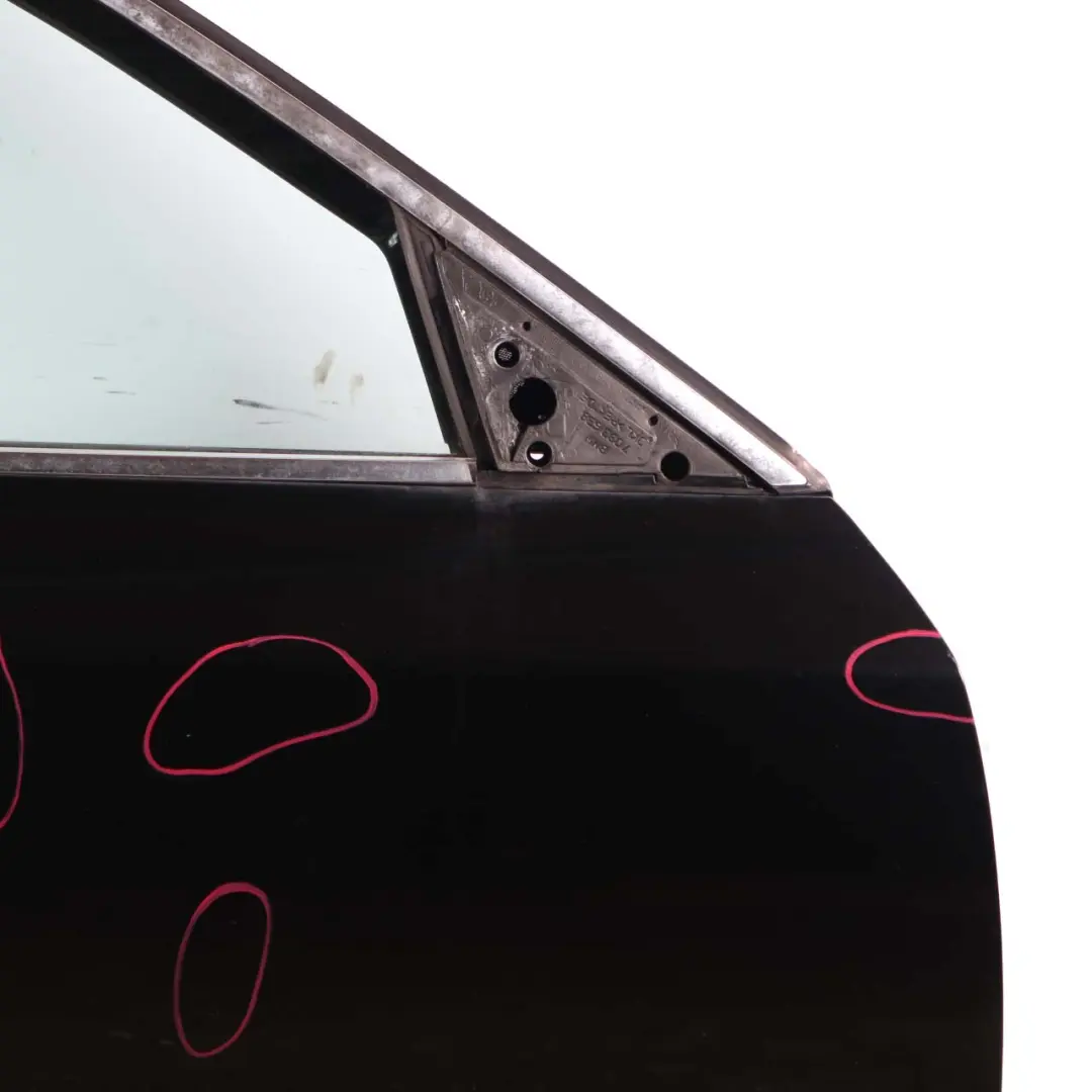 Door Front Right O/S Black Sapphire Metallic - 475 to BMW 5 E60 E61 with Part number 7202340 BMW 5 E60 E61 Door Front Right O/S Black Sapphire Metallic - 475 - SKU 7202340-BS - Part number 7202340