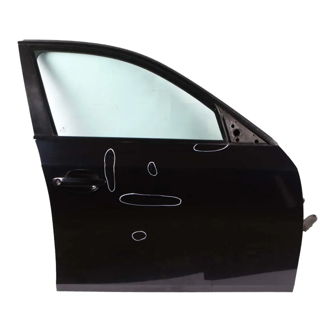Door Front Right O/S Carbonschwarz Carbon Black - 416 to BMW E60 E61 with Part number 7202340 BMW E60 E61 Door Front Right O/S Carbonschwarz Carbon Black - 416 - SKU 7202340-CAR2 - Part number 7202340