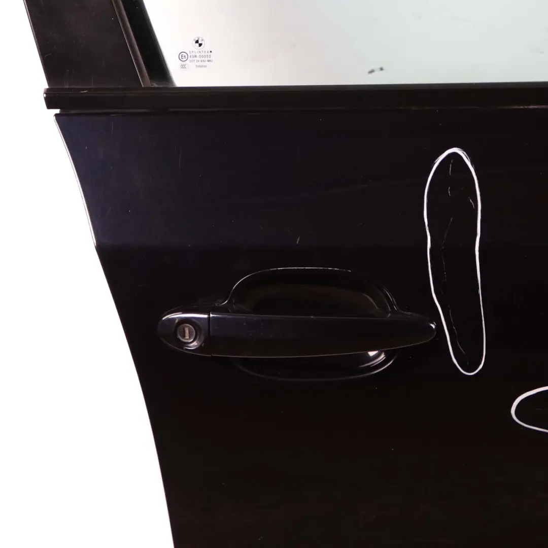 BMW E60 E61 Door Front Right O/S Carbonschwarz Carbon Black - 416 - SKU 7202340-CAR2 - Part number 7202340