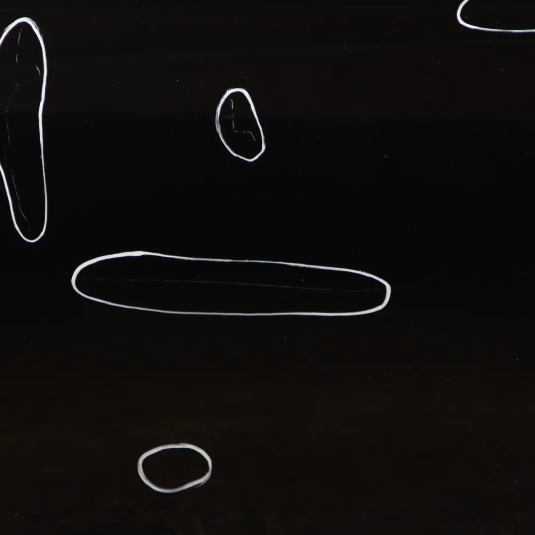 BMW E60 E61 Door Front Right O/S Carbonschwarz Carbon Black - 416 - SKU 7202340-CAR2 - Part number 7202340