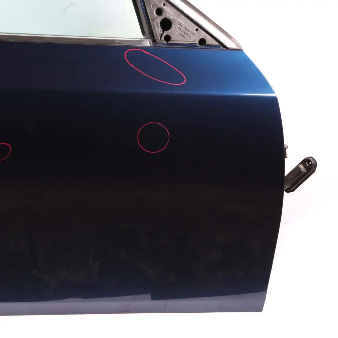 BMW 5 E60 E61 Door Front Right O/S Tiefseeblau Deep Sea Blue Metallic - A76 - SKU 7202340-DSB3 - Part number 7202340
