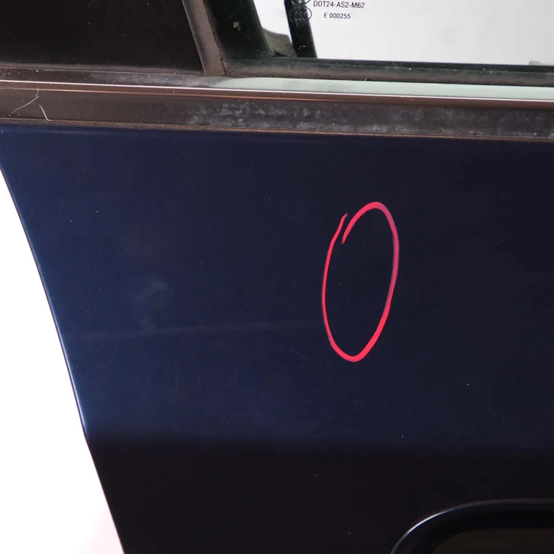 Door Front Right O/S Tiefseeblau Deep Sea Blue Metallic - A76 to BMW 5 E60 E61 with Part number 7202340 BMW 5 E60 E61 Door Front Right O/S Tiefseeblau Deep Sea Blue Metallic - A76 - SKU 7202340-DSB3 - Part number 7202340