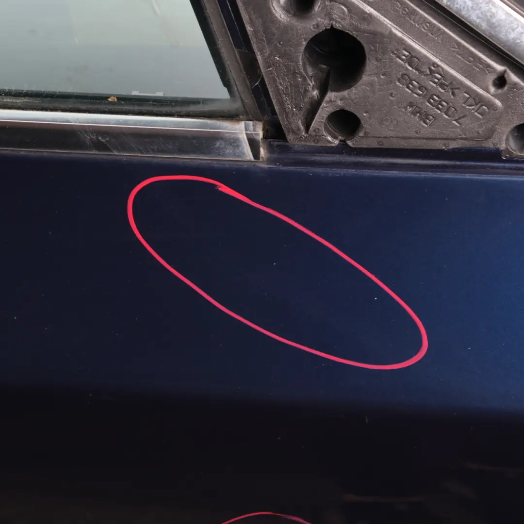 Door Front Right O/S Tiefseeblau Deep Sea Blue Metallic - A76 to BMW 5 E60 E61 with Part number 7202340 BMW 5 E60 E61 Door Front Right O/S Tiefseeblau Deep Sea Blue Metallic - A76 - SKU 7202340-DSB3 - Part number 7202340