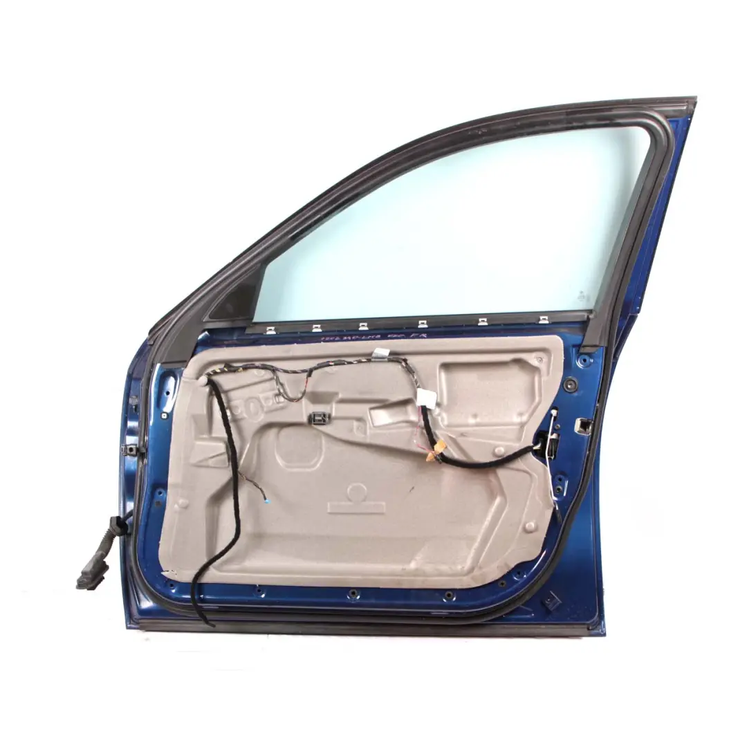 Door Front Right O/S Le Mans Blau Blue Metallic - 381 to BMW E60 E61 with Part number 7202340 BMW E60 E61 Door Front Right O/S Le Mans Blau Blue Metallic - 381 - SKU 7202340-LMB - Part number 7202340
