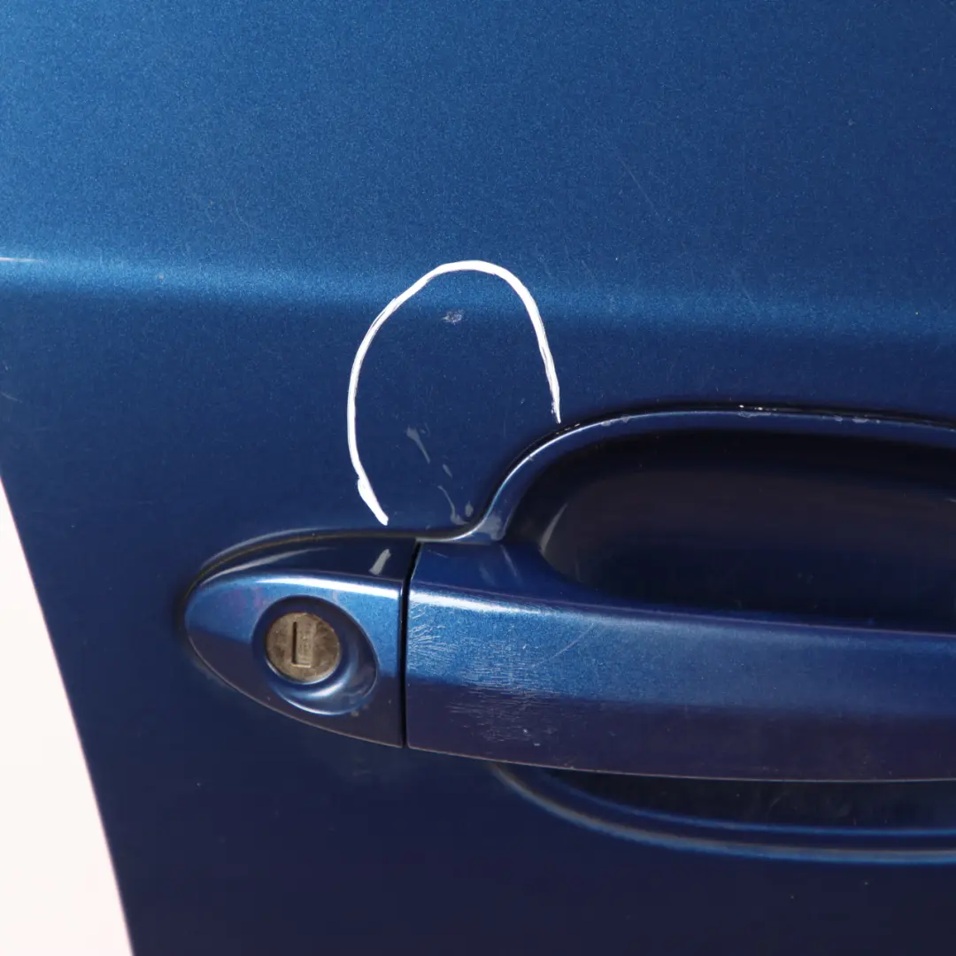 Door Front Right O/S Le Mans Blau Blue Metallic - 381 to BMW E60 E61 with Part number 7202340 BMW E60 E61 Door Front Right O/S Le Mans Blau Blue Metallic - 381 - SKU 7202340-LMB - Part number 7202340