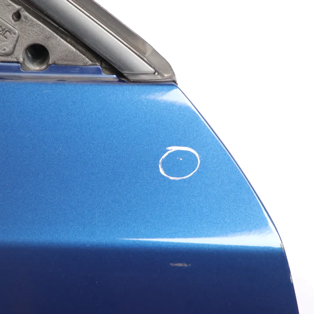 BMW E60 E61 Door Front Right O/S Le Mans Blau Blue Metallic - 381 - SKU 7202340-LMB - Part number 7202340