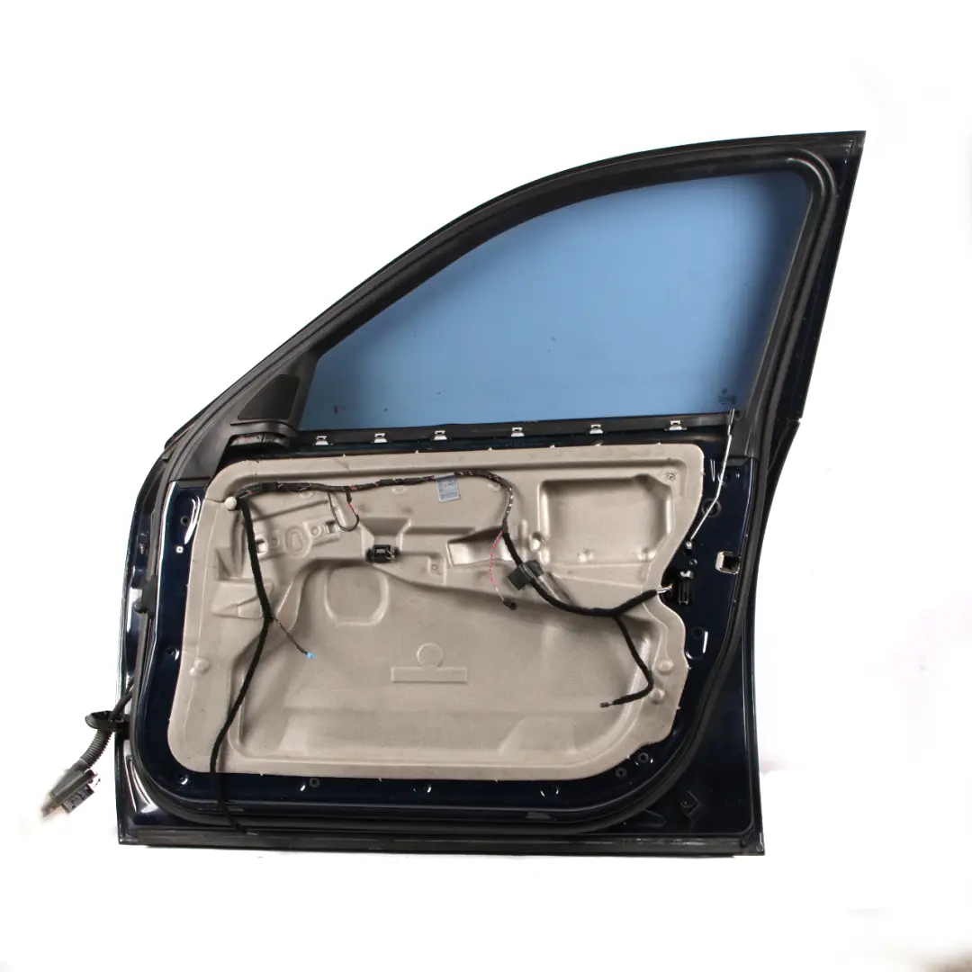 BMW E60 E61 Door Front Right O/S Monacoblau Monaco Blue Metallic - A35 - SKU 7202340-MB2 - Part number 7202340