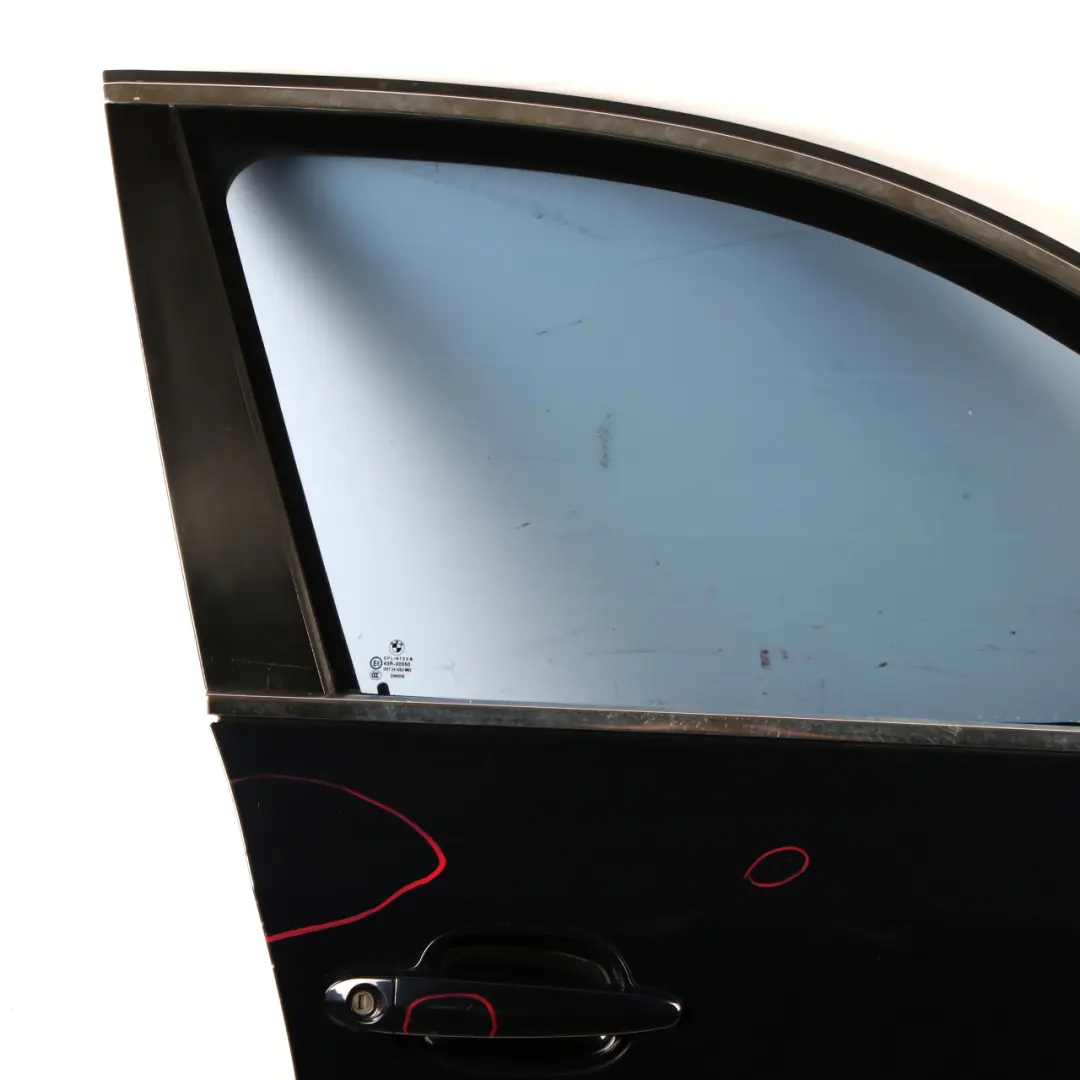 Door Front Right O/S Monacoblau Monaco Blue Metallic - A35 to BMW E60 E61 with Part number 7202340 BMW E60 E61 Door Front Right O/S Monacoblau Monaco Blue Metallic - A35 - SKU 7202340-MB2 - Part number 7202340