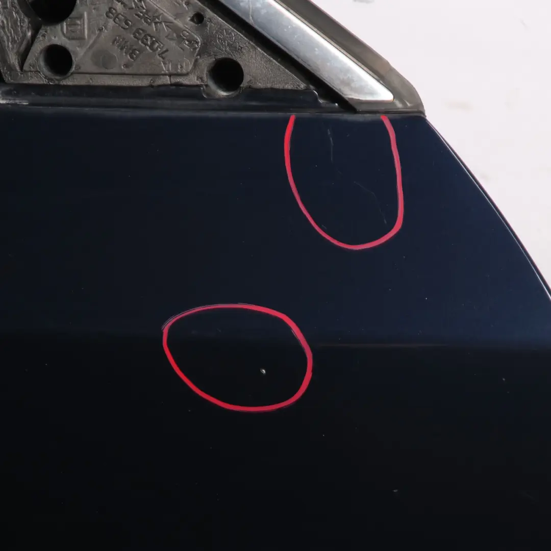 Door Front Right O/S Monacoblau Monaco Blue Metallic - A35 to BMW E60 E61 with Part number 7202340 BMW E60 E61 Door Front Right O/S Monacoblau Monaco Blue Metallic - A35 - SKU 7202340-MB2 - Part number 7202340