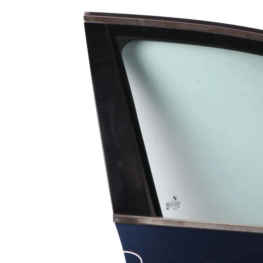 BMW 5 E60 E61 Door Front Right O/S Mysticblau Mystic Blue Metallic - A07 - SKU 7202340-MYS3 - Part number 7202340
