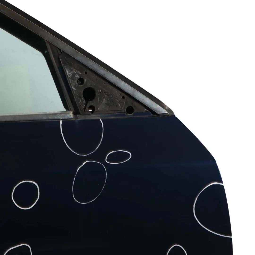 Door Front Right O/S Mysticblau Mystic Blue Metallic - A07 to BMW 5 E60 E61 with Part number 7202340 BMW 5 E60 E61 Door Front Right O/S Mysticblau Mystic Blue Metallic - A07 - SKU 7202340-MYS3 - Part number 7202340