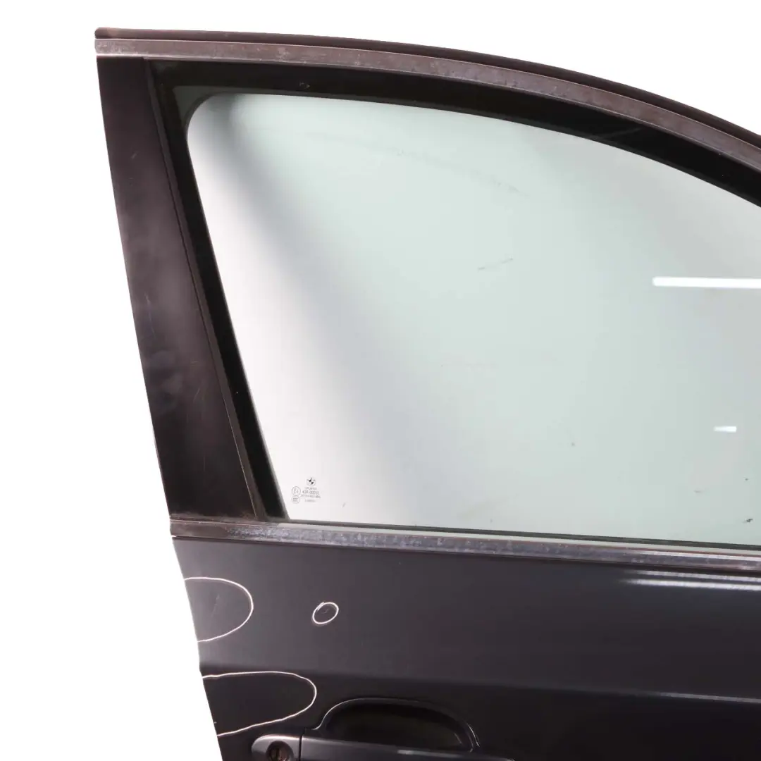  Door Front Right O/S BMW E60 E61 Platingrau Platinum Grau Metallic - A68 - SKU 7202340-PG - Part number 7202340