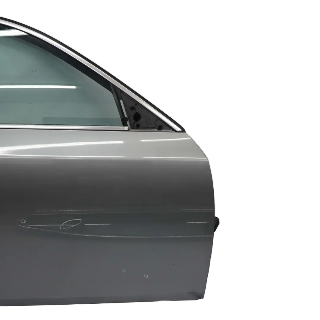 BMW E60 E61 LCI Porta Anteriore Destra Grigio Argento Metallizzato - A08 - SKU 7202340-SBG - Numero di parte 41517202340