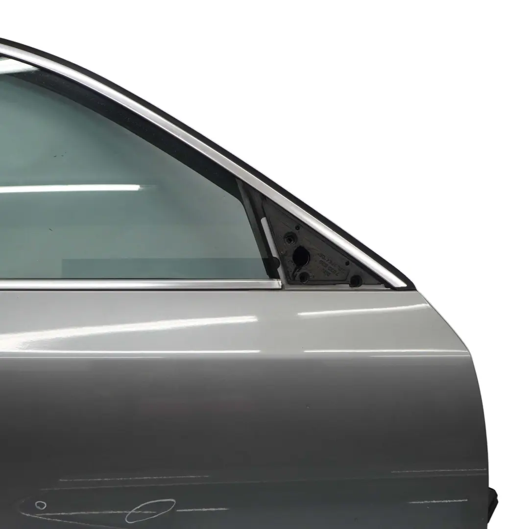 BMW E60 E61 Door Front Right O/S Silbergrau Silver Grey Metallic - A08 - SKU 7202340-SBG - Part number 41517202340