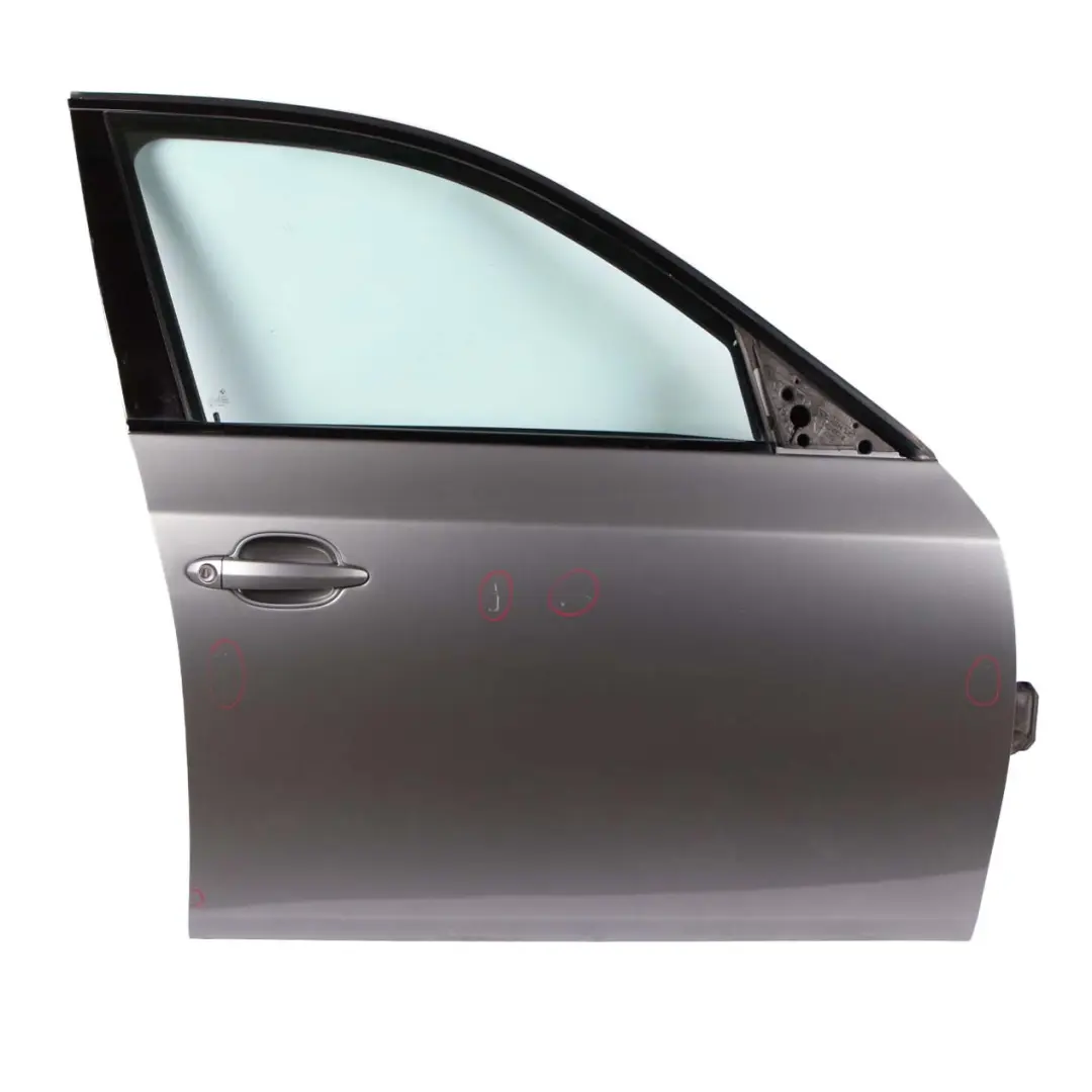 BMW 5 E60 E61 Front Right Door O/S Spacegrau Space Grey Metallic - A52 - SKU 7202340-SCG1 - Part number 7202340