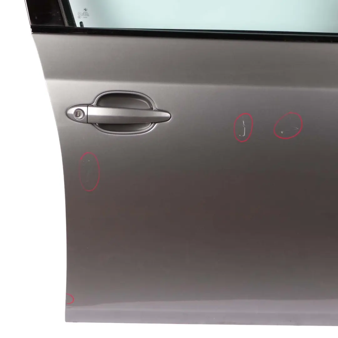 Front Right Door O/S Spacegrau Space Grey Metallic - A52 to BMW 5 E60 E61 with Part number 7202340 BMW 5 E60 E61 Front Right Door O/S Spacegrau Space Grey Metallic - A52 - SKU 7202340-SCG1 - Part number 7202340