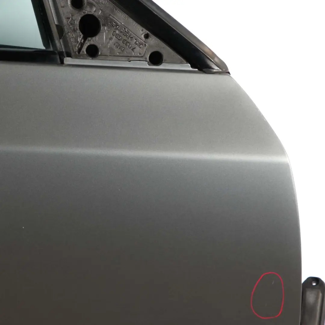 BMW 5 E60 E61 Front Right Door O/S Spacegrau Space Grey Metallic - A52 - SKU 7202340-SCG1 - Part number 7202340