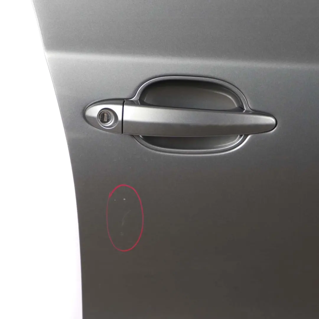 BMW 5 E60 E61 Front Right Door O/S Spacegrau Space Grey Metallic - A52 - SKU 7202340-SCG1 - Part number 7202340