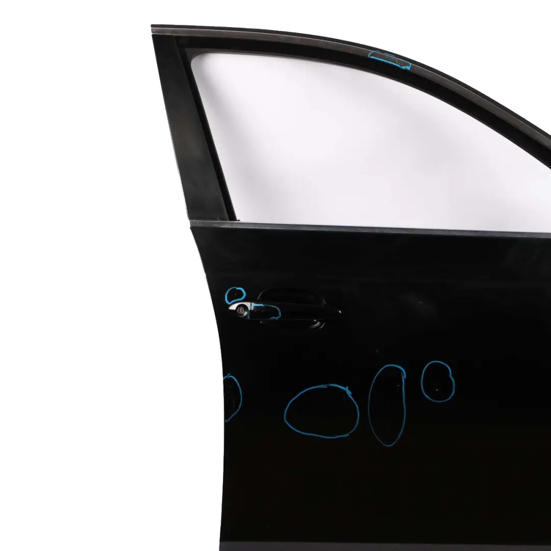 Door Front Right O/S Black Schwarz 2 - 668 to BMW 5 Series E60 E61 3 with Part number 7202340 BMW 5 Series E60 E61 3 Door Front Right O/S Black Schwarz 2 - 668 - SKU 7202340-SCH3 - Part number 7202340