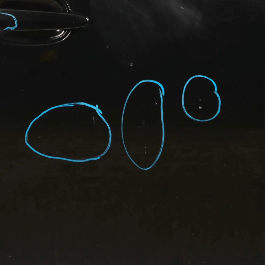 BMW 5 Series E60 E61 3 Door Front Right O/S Black Schwarz 2 - 668 - SKU 7202340-SCH3 - Part number 7202340